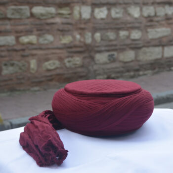 Çapraz Model Bordo Sarık