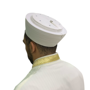 İmam Sarığı Lüks Beyaz