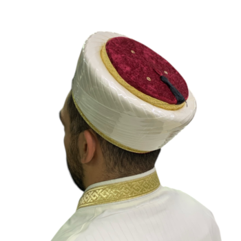 İmam Sarığı Saten Krem